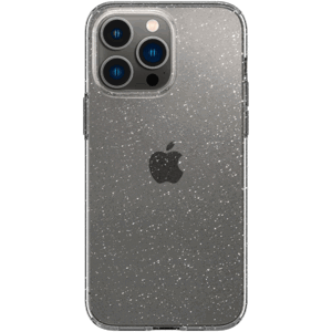Odolné puzdro na Apple iPhone 14 Pro Max Spigen Liquid Glitter Crystal transparentné