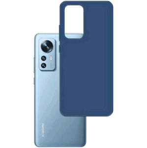 Odolné puzdro na Xiaomi 12/12X 3MK Matt TPU modré