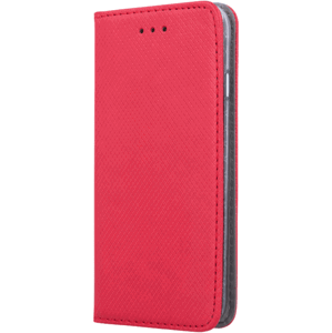 Diárové puzdro na Motorola Moto E13 Smart Magnet červené