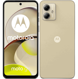 Motorola Moto G14, 4/128 GB, Dual SIM, Butter Cream - SK distribúcia