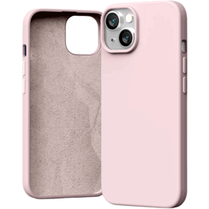 Silikónové puzdro na Apple iPhone 15 Plus Mercury Silicone ružové