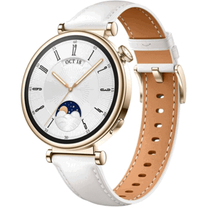 Huawei Watch GT 4 41mm White Leather Strap