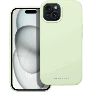 Silikónové puzdro na Apple iPhone 15 Roar Cloud-Skin zelené