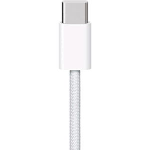 Kábel Apple Woven MQKJ32M/A, USB-C na USB-C 1m, biely (Blister)