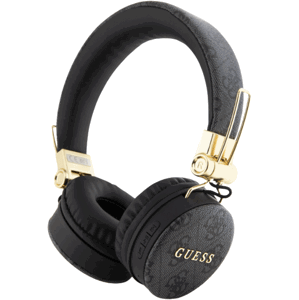 Guess PU 4G Metal Logo GUBH704GEMK, Bluetooth Stereo Headphone, Black