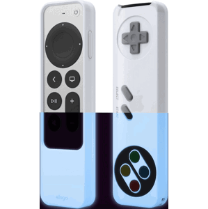 Elago kryt R4 Retro Case pre Apple TV Siri Remote 2021/2022 - Nightglow Blue