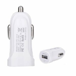 Auto nabíjačka Devia Smart Charger USB 2,1 A biela