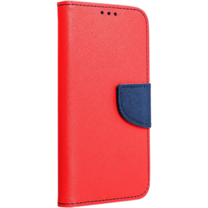 Diarové puzdro Fancy Huawei P8 Lite (2017)/P9 Lite (2017) červeno-modré