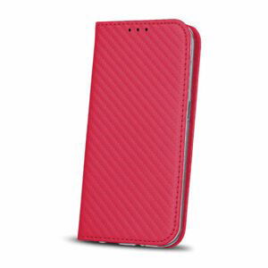 Diárové puzdro Smart Carbon pre Samsung Galaxy S9 ružové