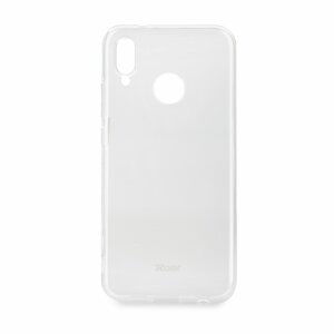 Silikónové puzdro Jelly Roar pre Huawei P20 Lite transparentné