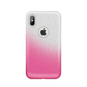 Silikónové puzdro Glitter 3v1 pre Xiaomi Redmi 6 ružové