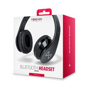 Bluetooth slúchadlá Forever BHS-100 čierne