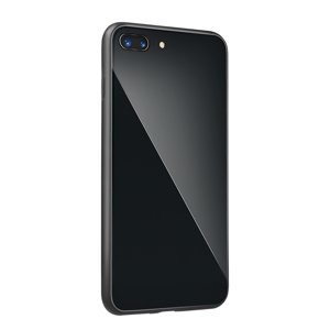 Plastové puzdro Glass case pre Huawei Y5 2018/ Honor 7S čierne