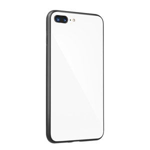 Plastové puzdro Glass case pre Huawei Y5 2018/ Honor 7S biele