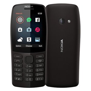 Nokia 210, Dual SIM, Black - SK distribúcia