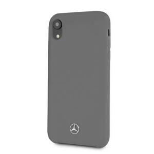 MEHCI61SILGR Mercedes Silicon/Fiber Case Lining Grey pro iPhone XR