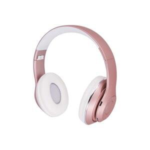 Bluetooth slúchadlá Music Soul BHS-300 ružové
