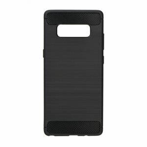 Silikónové puzdro Forcell Carbon pre Samsung Galaxy Note 10 čierne