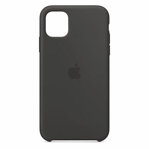 Silikónové puzdro Apple na Apple iPhone 11 MWVU2ZM/A Silicone Case Black