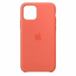 Silikónové puzdro pre Apple iPhone 11 Pro oranžové