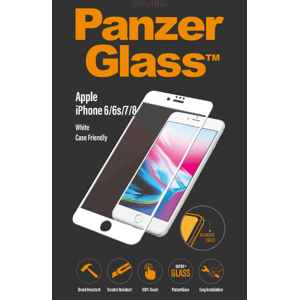 PanzerGlass pre Apple iPhone 8/7/6S/6 biele