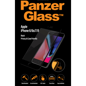 PanzerGlass Privacy pre Apple iPhone 8/7/6S/6 čierne