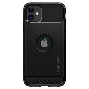 Silikónové puzdro SPIGEN Rugged Armor pre Apple iPhone 11 čierne