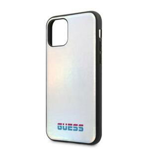 GUHCN58BLD Guess Iridescent Zadní Kryt pro iPhone 11 Pro Silver (EU Blister)