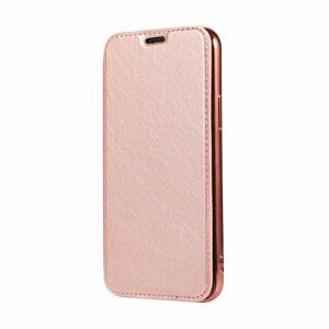 Diárové puzdro Forcell Electro Book pre Samsung Galaxy S20 ružovo zlaté