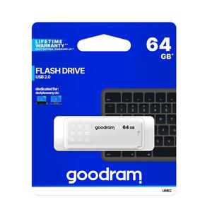 USB kľúč GOODRAM 64 GB UME2 biely