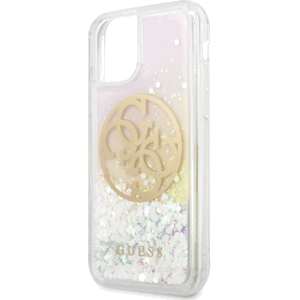 GUHCN65LGIRGP Guess Glitter Circle Zadní Kryt pro iPhone 11 Pro Max (EU Blister)