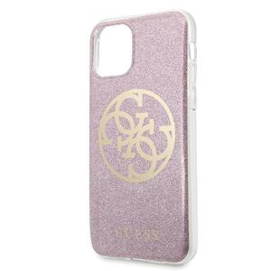 GUHCN65PCUGLPI 4G Glitter Circle Zadní Kryt pro iPhone 11 Pro Max Pink (EU Blister)