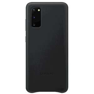 Kožené puzdro Samsung na Samsung Galaxy S20 G980 EF-VG980LB Leather Cover čierne