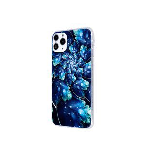 Silikónové puzdro Ultra Trendy Hypnotic pre Apple iPhone 11 Pro Max modré