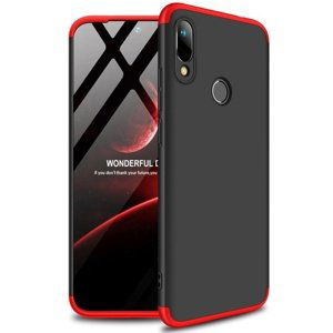 Plastové puzdro GKK 360 Protection Full Body pre Huawei Y6 2019/Huawei Y6s 2019 čierno červené