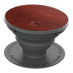 PopSockets Original PopGrip, Brown Vegan Leather, vegánska koža