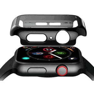 Tvrdené sklo 3D Frame na Apple Watch 40 mm s čiernym rámom