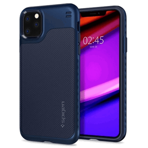 Plastové puzdro Spigen Hybrid NX na Apple iPhone 11 Pro modré