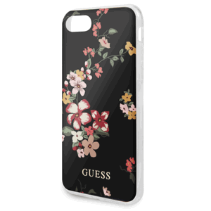 GUHCI8PCUTRFL04 Guess Flower Edt. N.4 Kryt pro iPhone 8/SE2020 Black