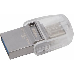 USB kľúč 32GB Kingston DT microDuo USB 3.0/3.1 aj USB Type-C