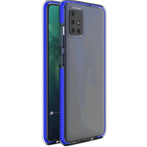 Silikónové puzdro Spring TPU pre Xiaomi Redmi Note 9 Pro/Redmi Note 9s modré