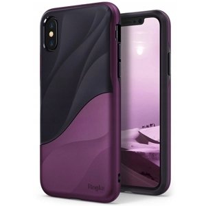 Plastové puzdro na Apple iPhone XS Max Ringke Wave fialové