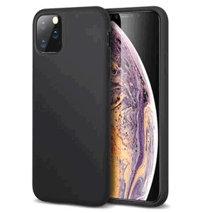 Silikónové puzdro na Apple iPhone 11 Pro Max ESR Color Soft Silicone čierne