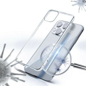 Antibakteriálne puzdro pre Samsung Galaxy S20 Plus transparentné