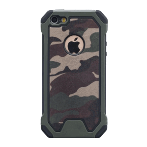 Silikónové puzdro Army Camouflage TPU pre iPhone 7 Plus/8 Plus zelené