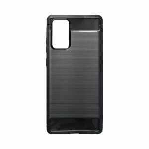 Silikónové puzdro pre Samsung Galaxy Note 20 N980 Carbon Lux TPU čierne