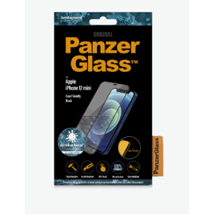 Tvrdené sklo na Apple iPhone 12 mini PanzerGlass Case Friendly AB čierne