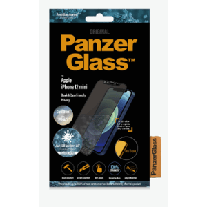 Tvrdené sklo na Apple iPhone 12 mini PanzerGlass Privacy Case Friendly CamSlider čierne