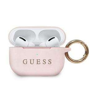 GUACAPSILGLLP Guess Silikónové Puzdro pre Airpods Pro ružové (EU Blister)