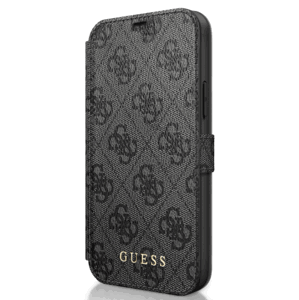 GUFLBKSP12M4GG Guess 4G Book Pouzdro pro iPhone 12/12 Pro 6.1 Grey